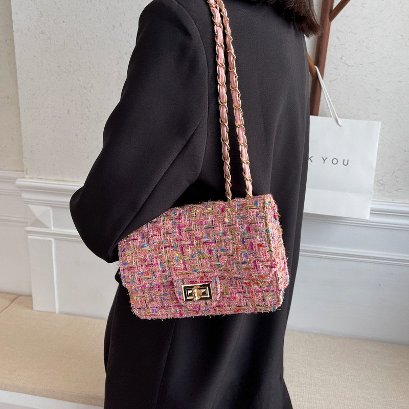 Evening Bags Polyester Square For Open Messenger Summer Set Ruffles Handbag Bow Handbags