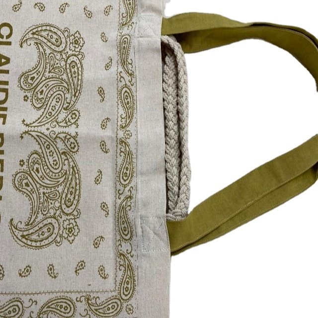 cotton canvas tote bag with unique handmade short handle self long handles Manufacturer supplier originated from India Mumbai.