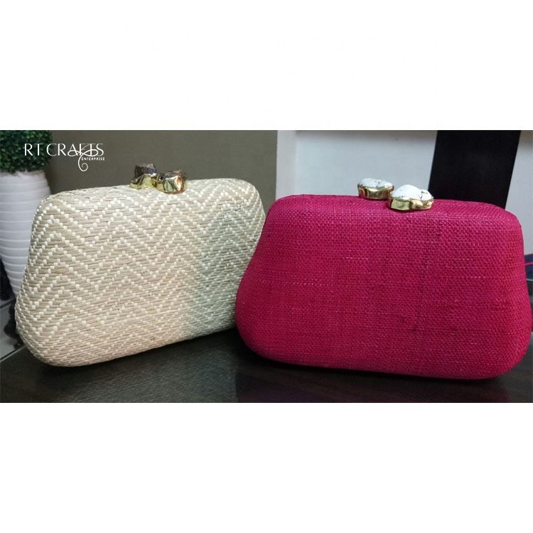 Luxury Handmade Natural Straw Bag for Women Ladies Girls Beach Fashion Shoulder Handbag for Travel Eco-friendly Bags