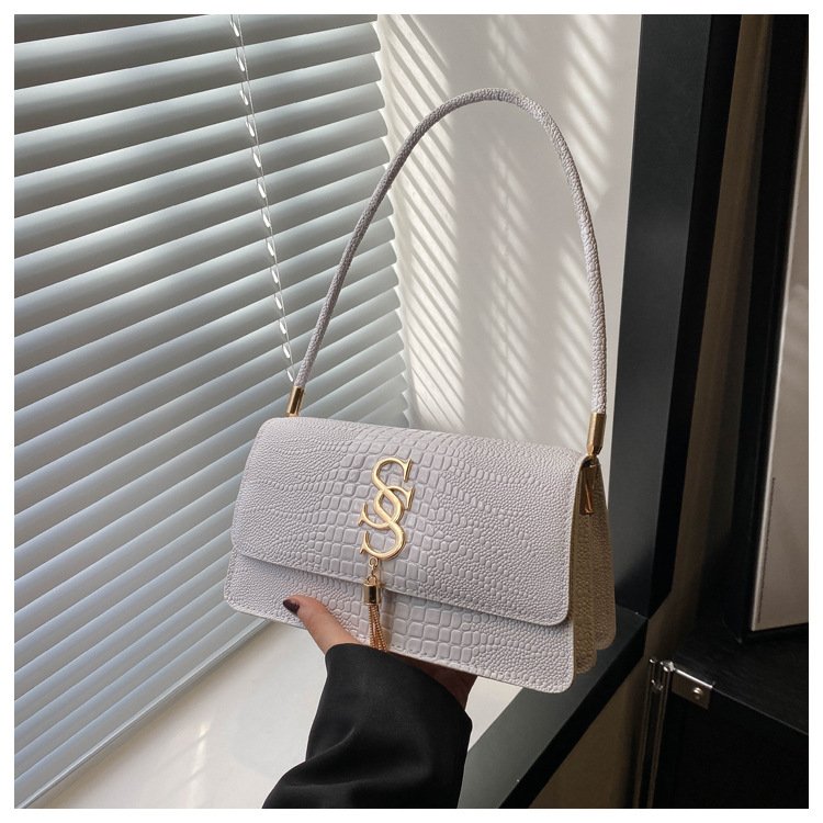 2024 Shinny Leather Shoulder Tote Bags Ladies Luxury Leather Bags Women Handbags For Girls Evening Bags