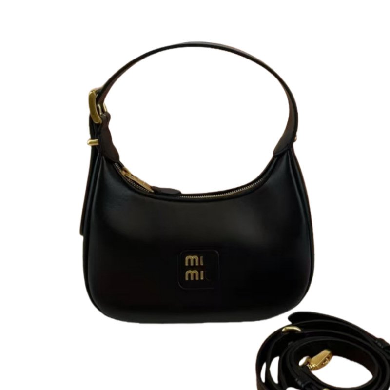 Luxury miu home top quality vintage single shoulder women's bag 2024 new portable trend crossbody hand carry underarm bag