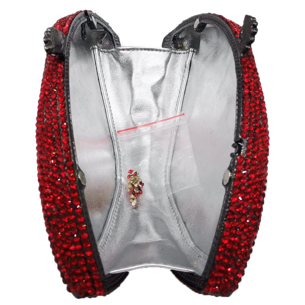 Custom luxury Evil Eyes Design rhinestone diamond ladies clutch bag evening bag