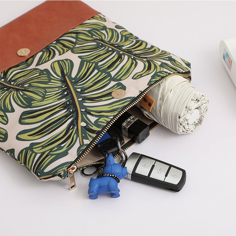 Wholesale Canvas Portable Luxury Customized Handbag Envelope Evening Clutch Bag Woman