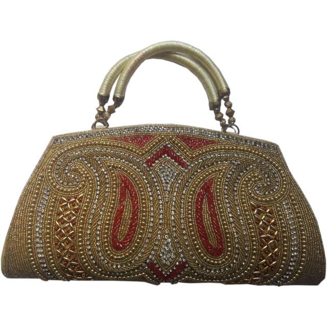 beaded bag bershka