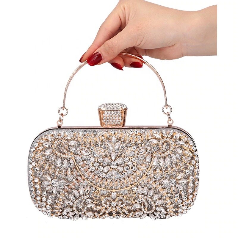 bolsas femininas Ladies Rhinestone Wedding Party Handbag women evening bag 2021 clutch bag even bag with crystal