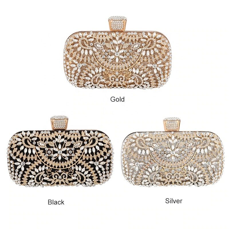bolsas femininas Ladies Rhinestone Wedding Party Handbag women evening bag 2021 clutch bag even bag with crystal