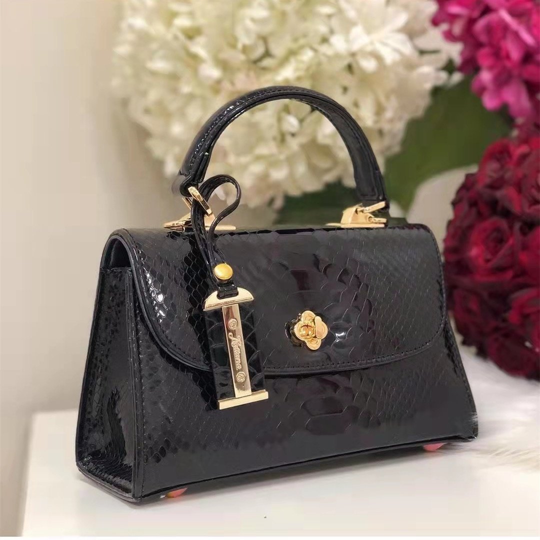 Latest style genuine leather purse for women, famous designer brand bags