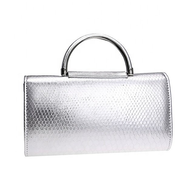 Womens Party Clutch bag Snake Pattern Silver Evening Bags Clutch Bag Ladies luxury Clutch Purse For Women
