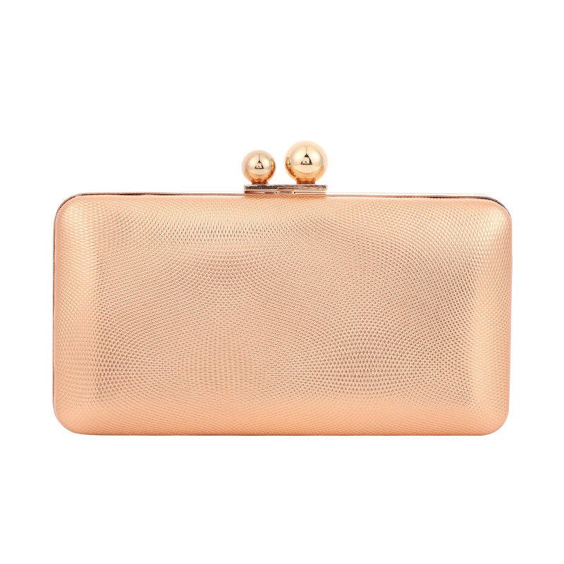 New Arrival Simple Solid Color Cross Body Pu Leather Bag Ladies Clutch Evening Bag Designer Handbags