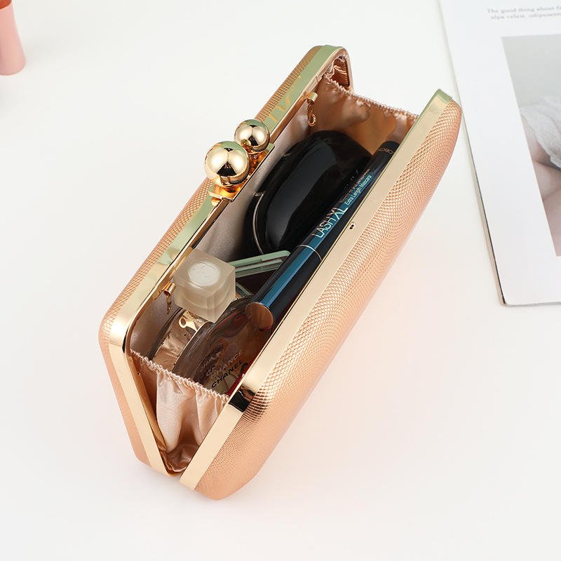 New Arrival Simple Solid Color Cross Body Pu Leather Bag Ladies Clutch Evening Bag Designer Handbags