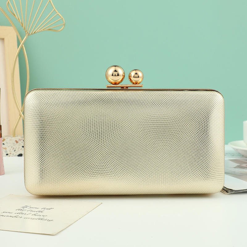 New Arrival Simple Solid Color Cross Body Pu Leather Bag Ladies Clutch Evening Bag Designer Handbags