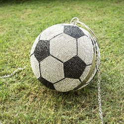 18cm Football Black