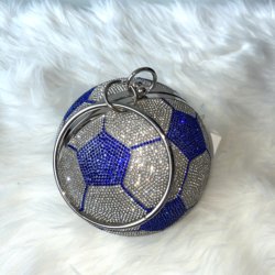 18cm Football Blue