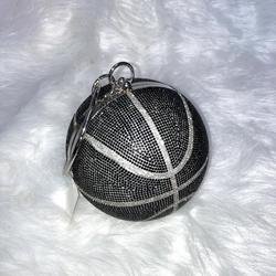 18cm Basketball Black