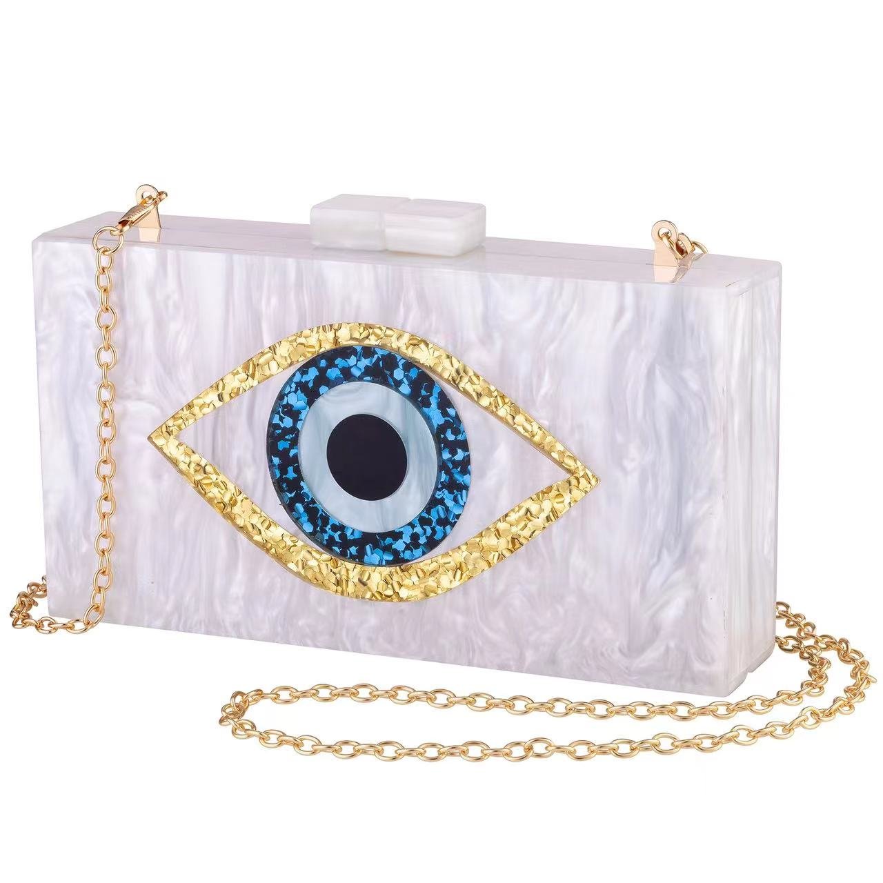 Ladies Party Purses Evening Bags Wholesale Evil Eye Clutch Bag