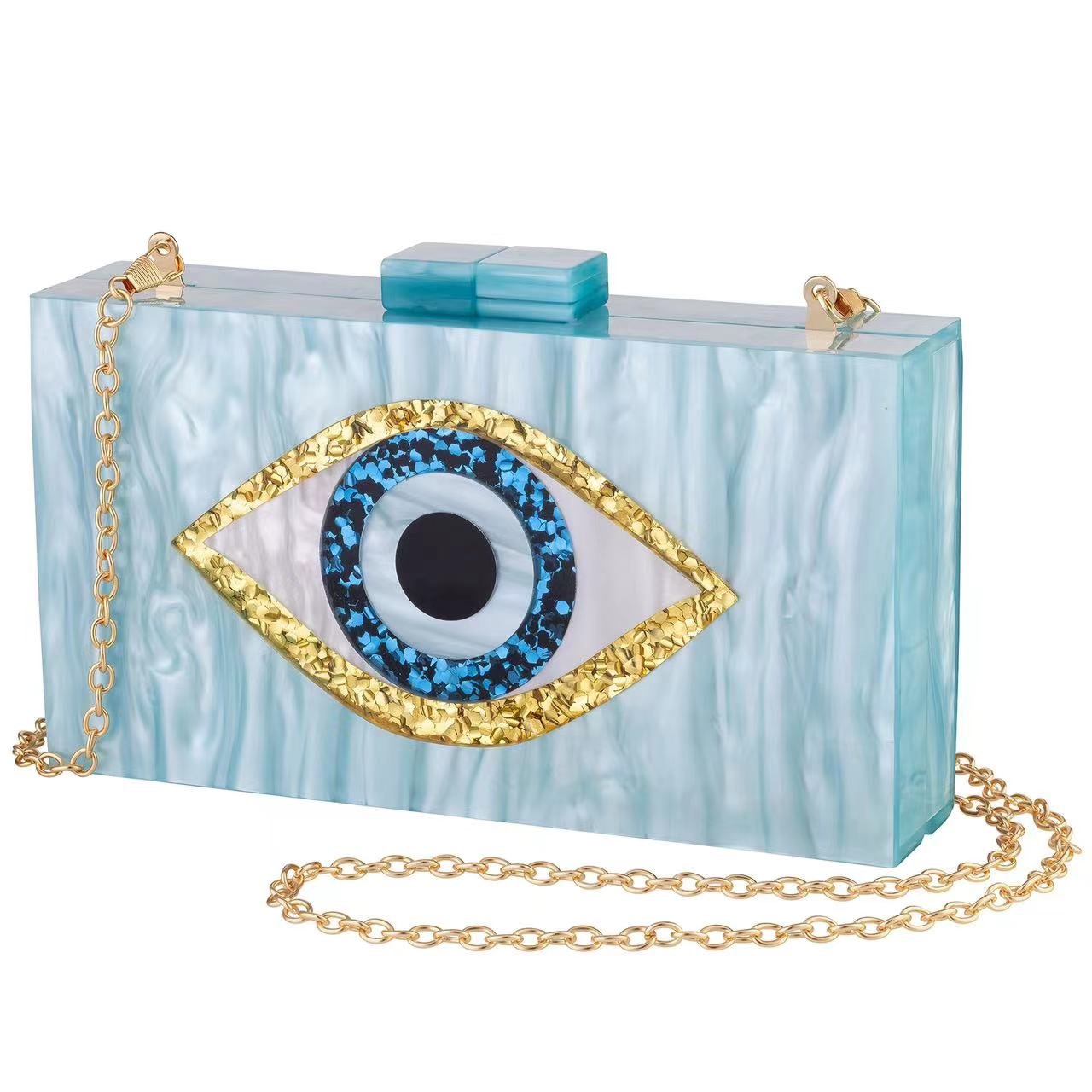 Ladies Party Purses Evening Bags Wholesale Evil Eye Clutch Bag