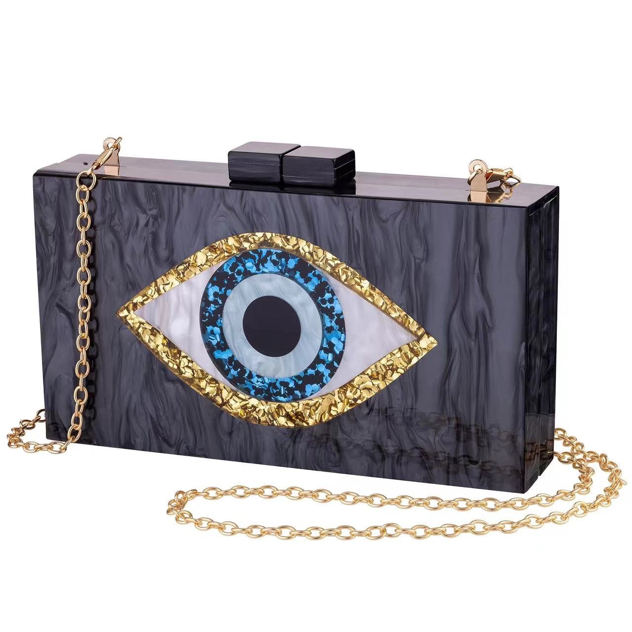 Ladies Party Purses Evening Bags Wholesale Evil Eye Clutch Bag