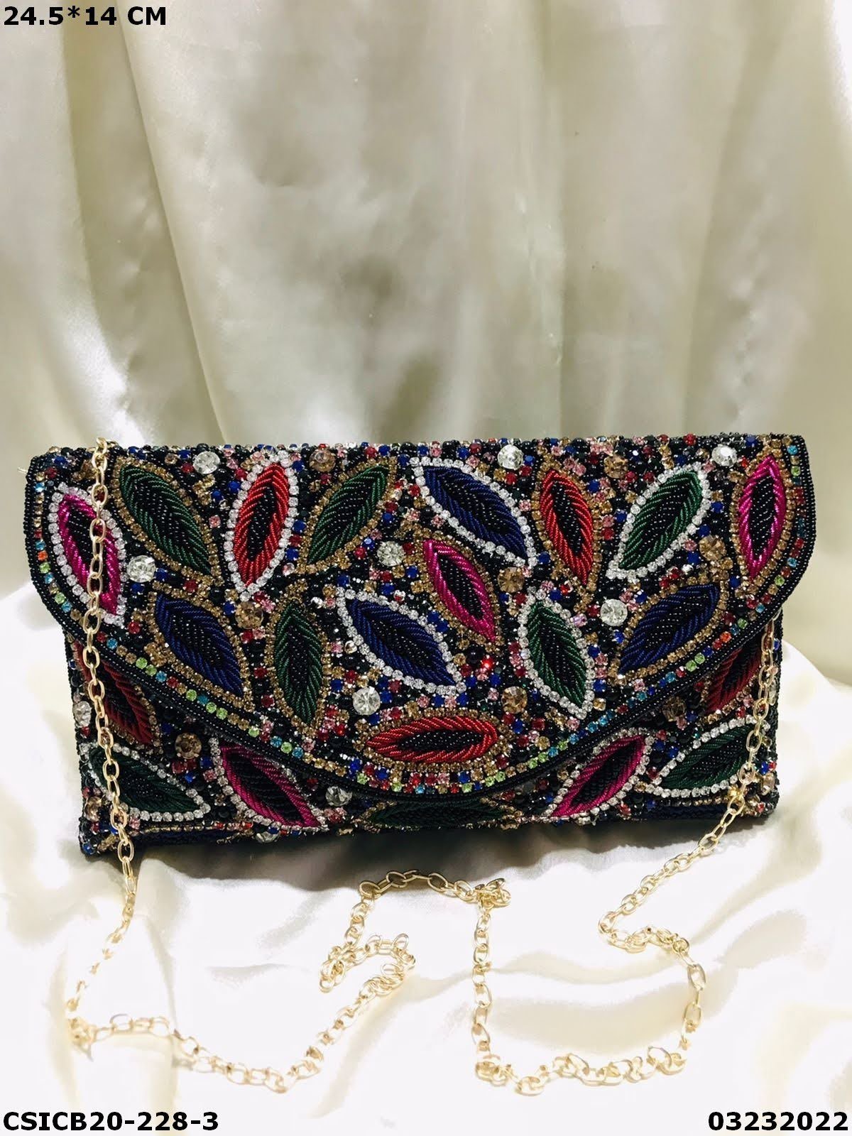 Handmade Ethnic Designer Evening Ladies Clutch Bag