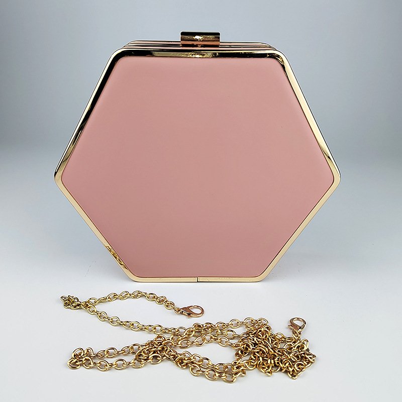 2023 New Pochette Soiree Women Banquet Women's Dress Handbag Chain Strap Small Square Bag Evening Bags