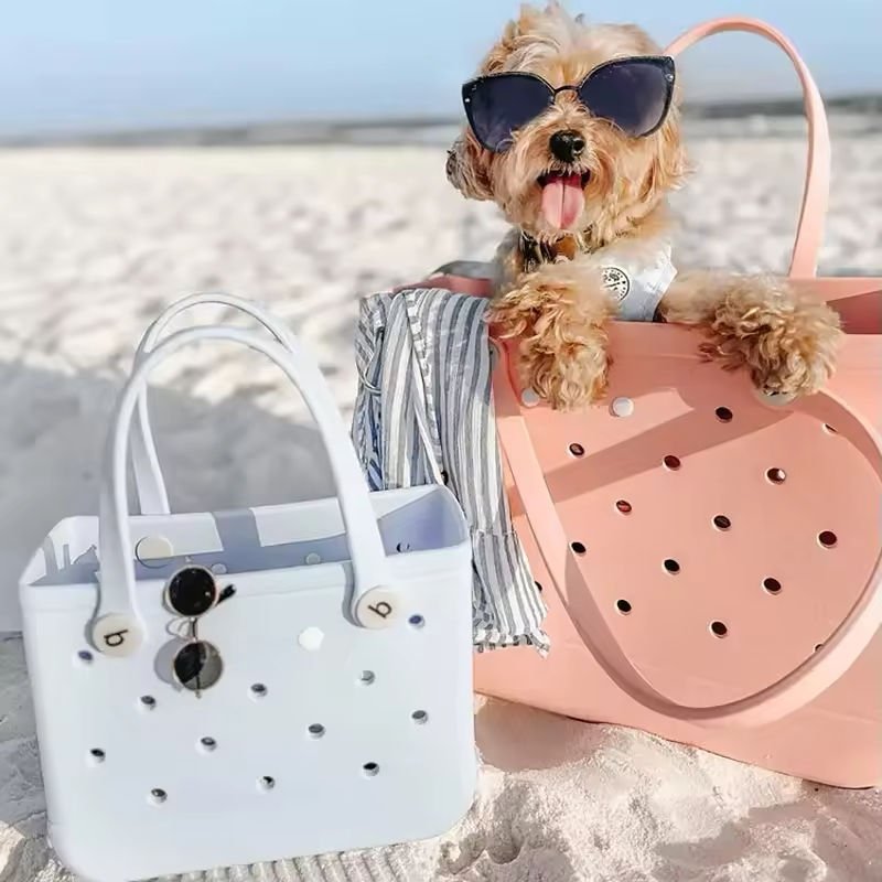 Quality Upgrade New Ladies EVA Bag Portable Shoulder Supermarket Shopping Travel Luxury beach Bag Kids Bogg Bag