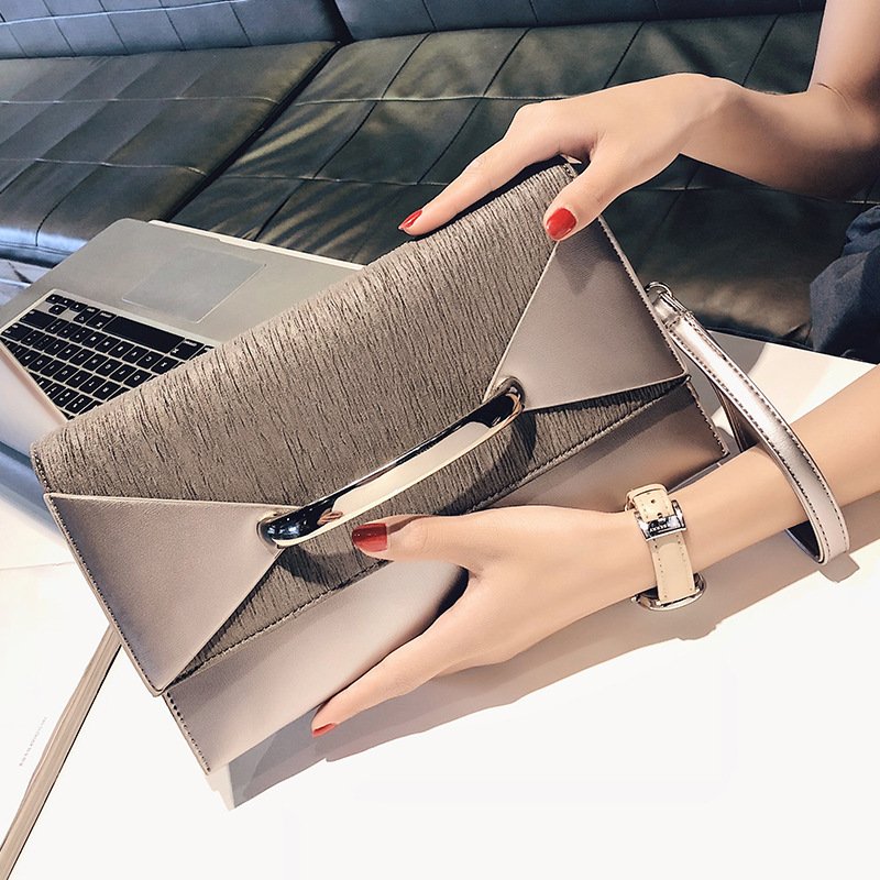 New Fashion Elegant Ladies Shoulder Bag Envelope Clutch Evening Bags Luxury Wedding Party Handbags For Women