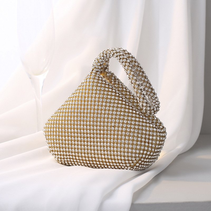 Factory Direct Wholesale Evening Clutch Bag Handmade Rhinestone Party Bag Small Handbag For Women