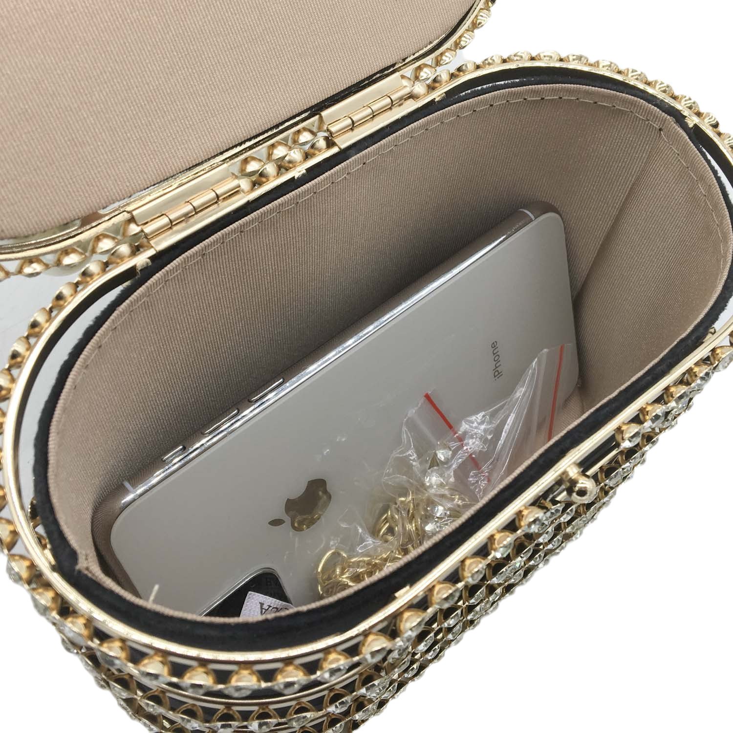Etsy 2023 Trending Luxury Clutch Bucket Shining Pearl Crystal Evening Hand Bags for Women Purses and Handbags Collection