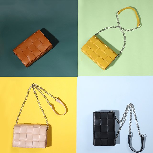 HEC New Arrival Fashion Custom Shoulder Bag for Ladies Cute Woven Bag for Women