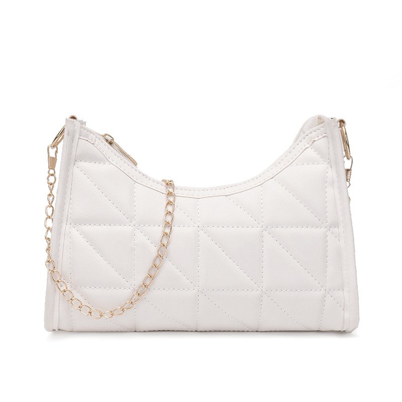 Crossbody Shoulder Evening Bag for Women Messenger Bag Chain Strap Clutch Small Square Satchel Purse
