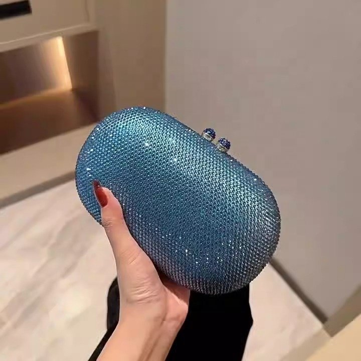 RB406 European And American Fashion Rhinestone Dinner Bag Dress Rhinestones Evening Clutch Bag For Women