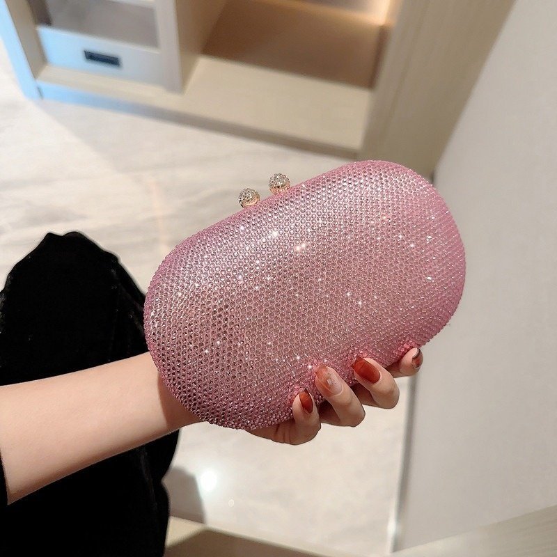RB406 European And American Fashion Rhinestone Dinner Bag Dress Rhinestones Evening Clutch Bag For Women