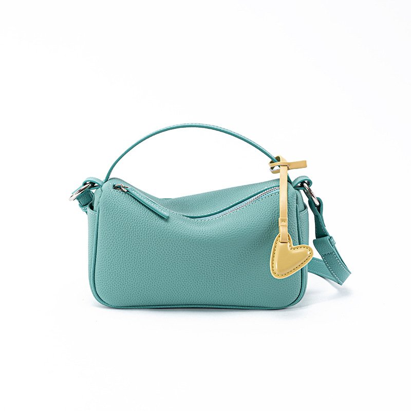 New Quality TOGO Leather Hobo Hand Bags Splicing Design Casual Armpit Purses Adjustable Strap Crossbody Shoulder Bags For Women