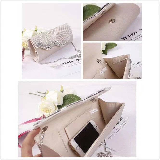 2023 Elegant Stylish Crystal And Rhinestone Evening Bags Evening Clutch Bags For Women