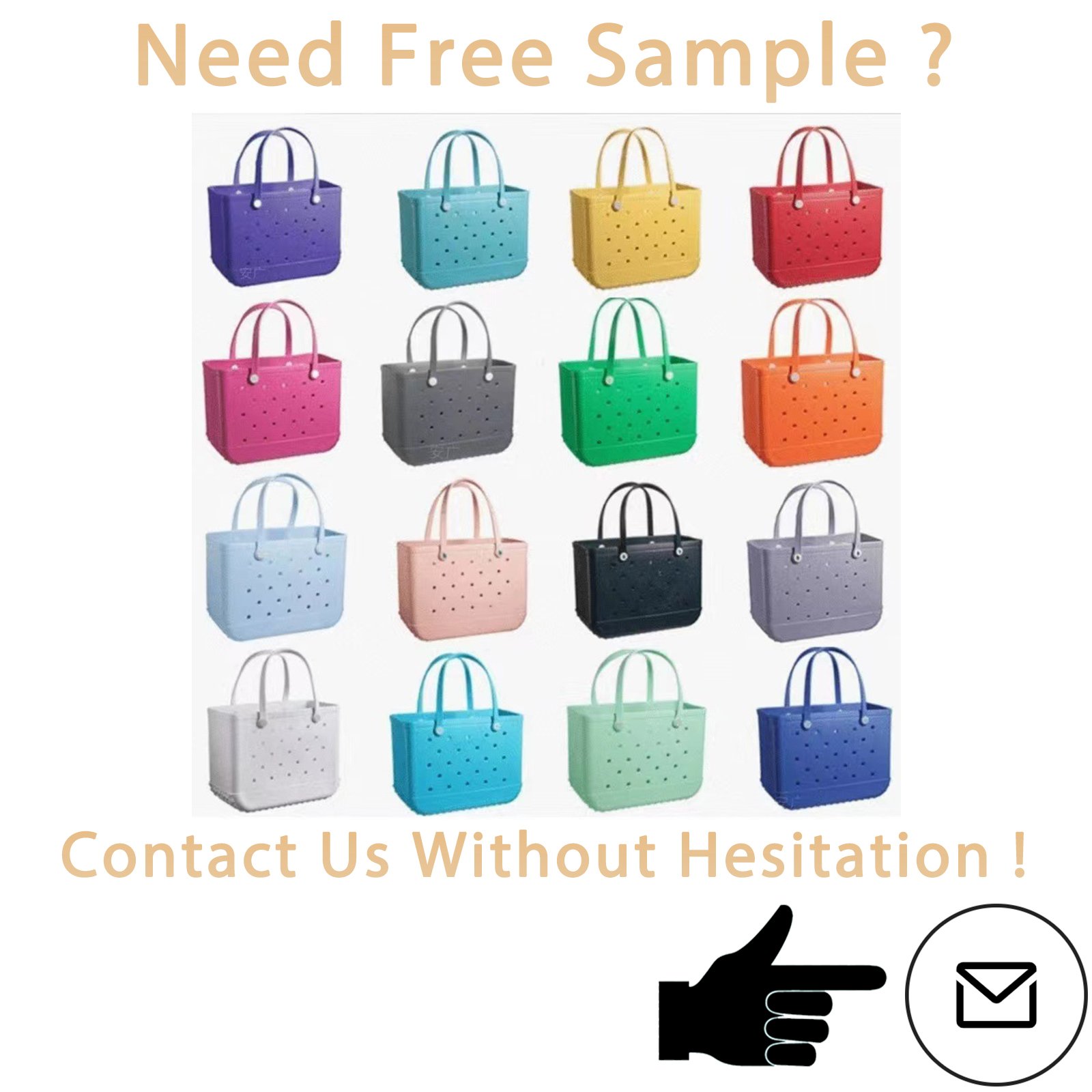 Rarewe Custom Luxury Silicone Matte Rubber Bogg Bag Waterproof Rubber Tote Handbag Beach Bag For Women EVA Bogg Silicone Bag