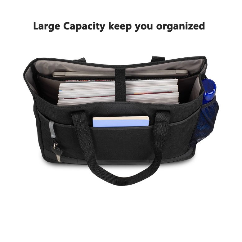 Dealers tote for the modern office work laptop tote bag with glasses hoop shoulder straps handle bags