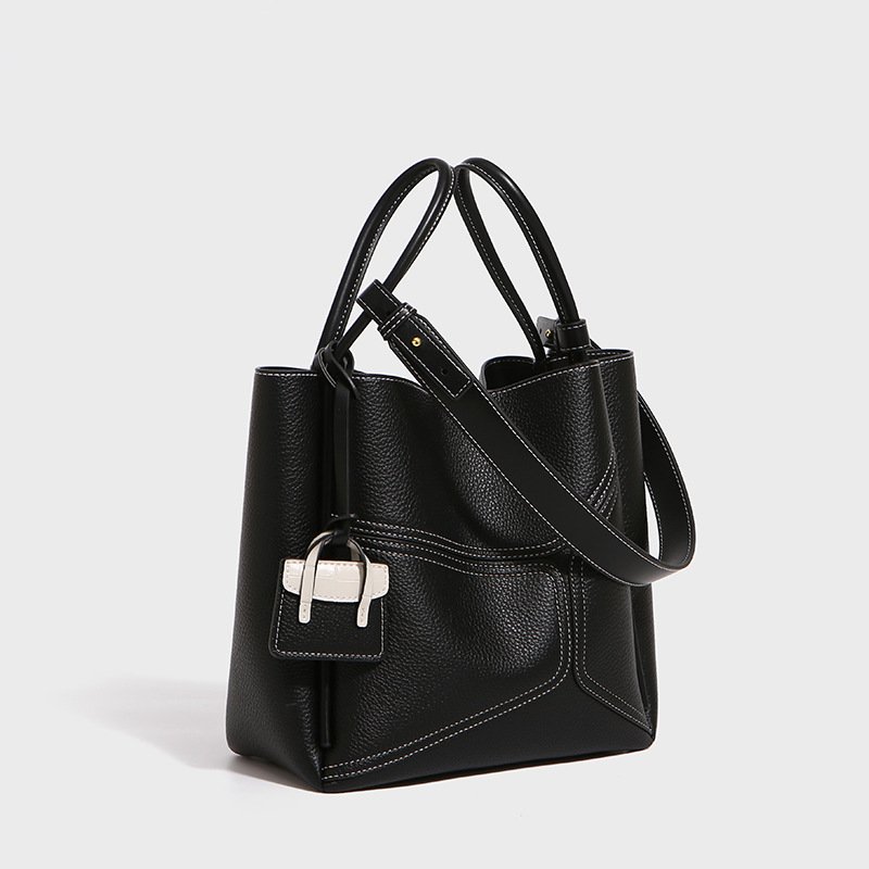 OEM/ODM genuine leather handbag tote bag women crossbody bag cowhide leather women handbag