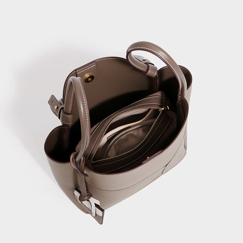 OEM/ODM genuine leather handbag tote bag women crossbody bag cowhide leather women handbag