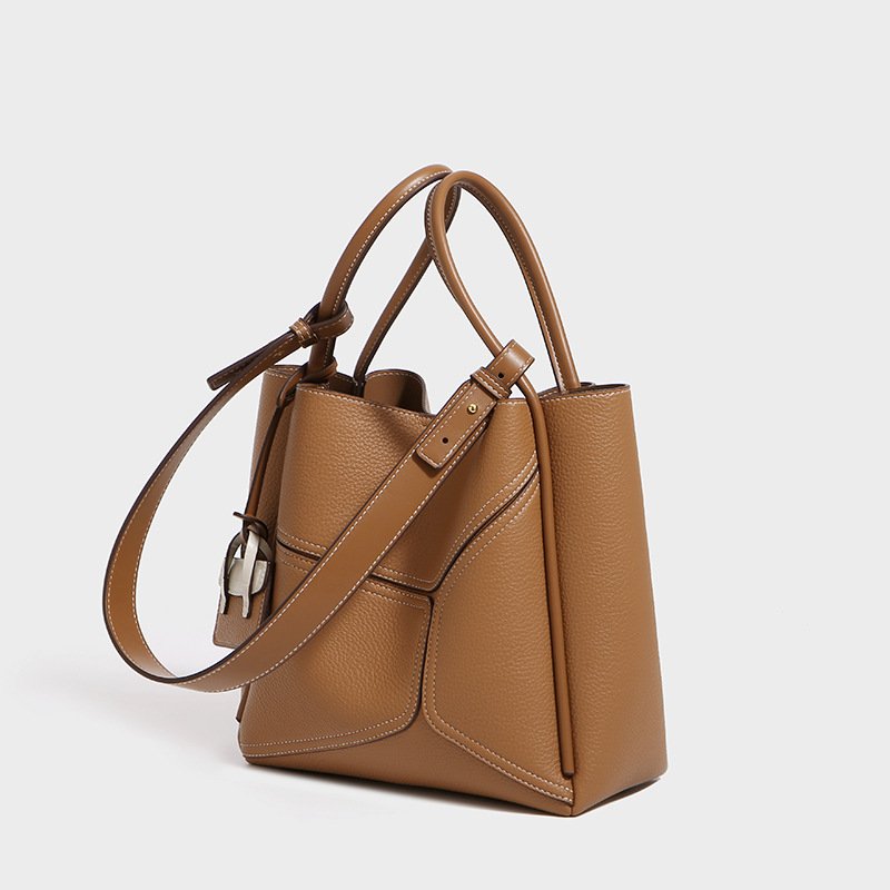 OEM/ODM genuine leather handbag tote bag women crossbody bag cowhide leather women handbag