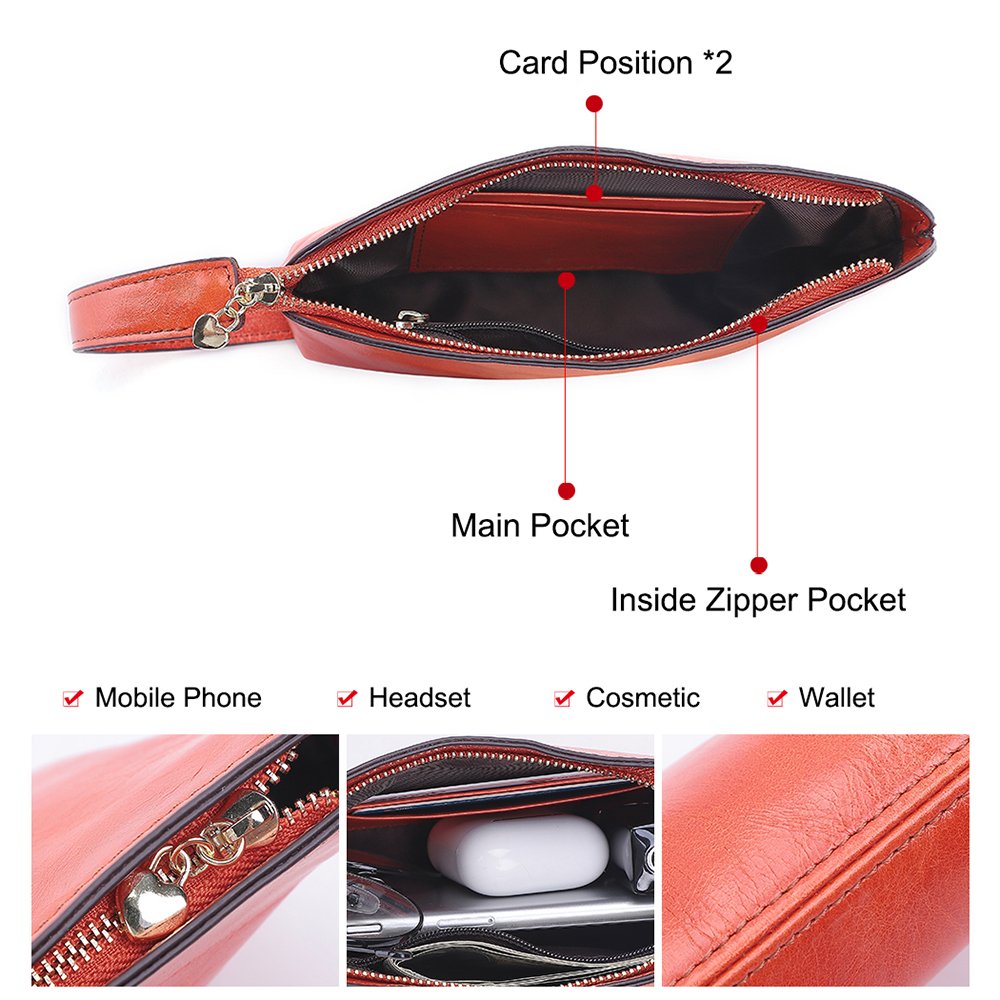 New Fashion Real Cowhide Leather Clutch Bags For Women Luxury Evening Women Clutch Bag Evening Bags