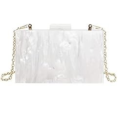 Resin Clutch Bag Antique Wallet For Women Mid Century Trending Quality Hand Clutch Bag for Evening Bag Wedding Bridal Shower