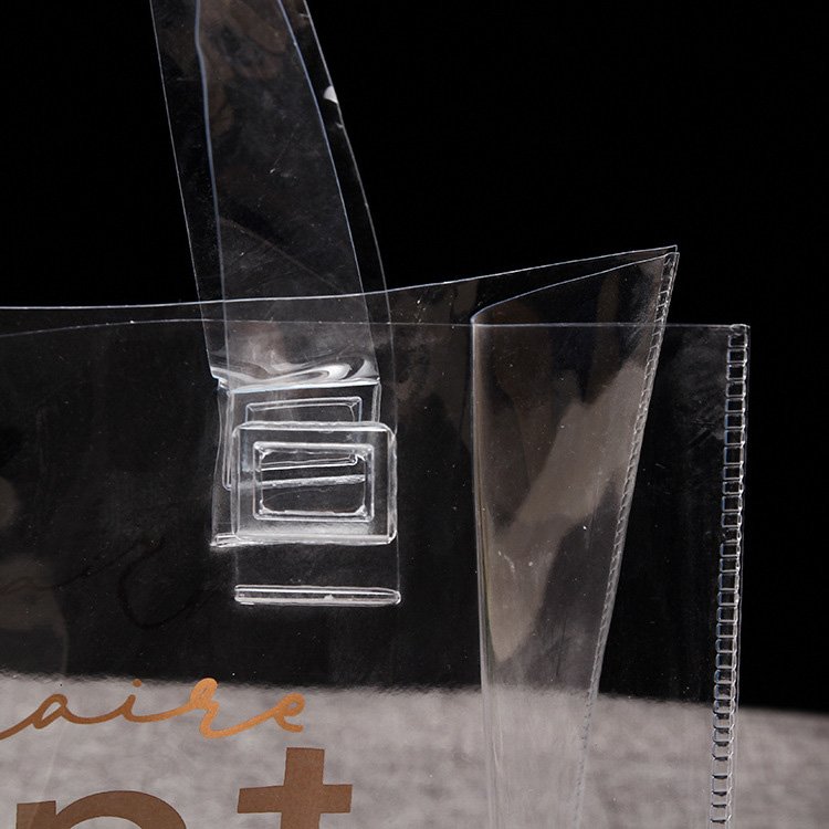Clear plastic tote bags