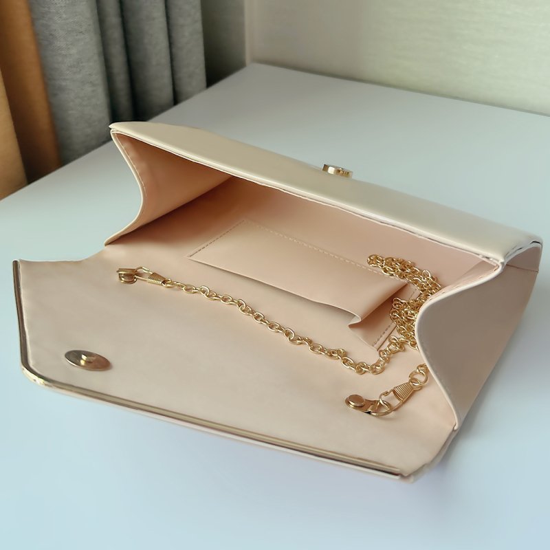 Women Faux Suede Formal Party Wedding Prom Clutches Crossbody Evening Clutch Purses Envelope Evening Bags