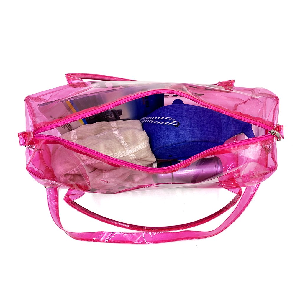 ECO Friendly Transparent TPU Shopping Bag Spend Da Night Bag Summer Tote Beach bag 2022