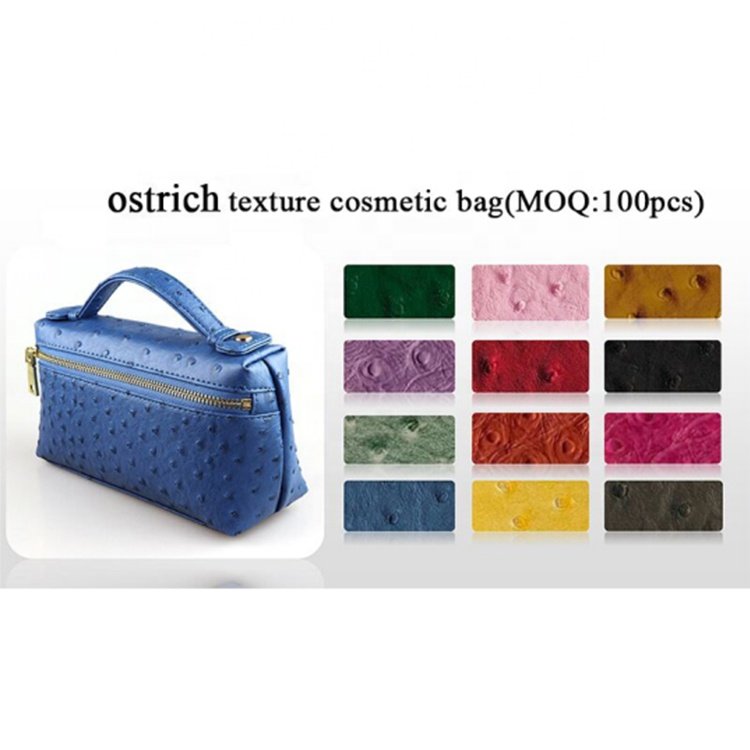 ISO BSCI LVMH factory Multicoloured Lower MOQ ostrich leather bag ladies carried clutch evening bags clutch evening bags