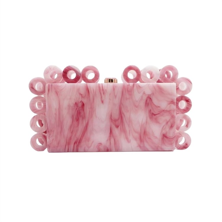 Golden foils luxury branded custom bag women handbags ladies women's clutch bridal wedding bags party evening bags