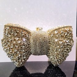 gold bottom white diamond