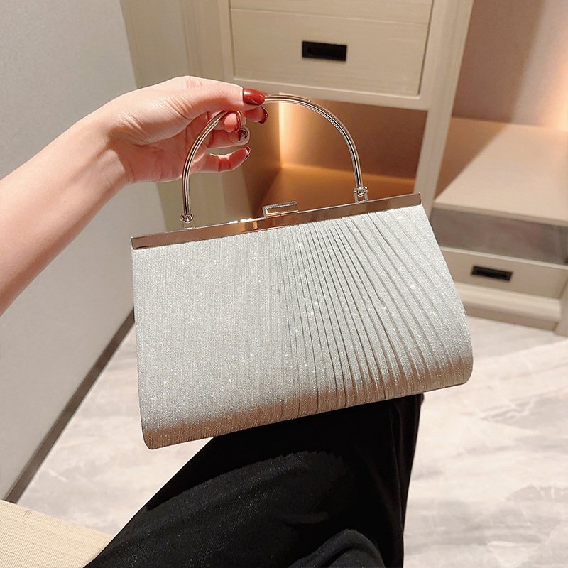 Wholesale Party Bags Small Ladies Bling Tassel Shape Crossbody Bags Evening Clutch Handbags for Women Luxury 2023