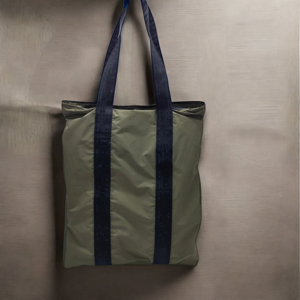 Portable Shopping Bag Large Capacity Custom Tote Bag for Women with Zipper