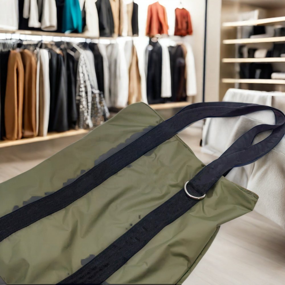 Portable Shopping Bag Large Capacity Custom Tote Bag for Women with Zipper