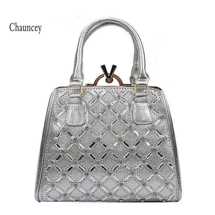 Woman leather clutch evening bags women bag gold lady handbag